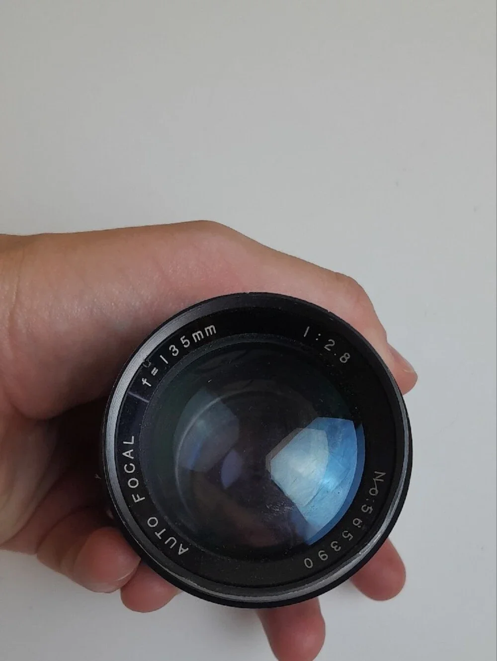 Manual Camera Lens - Black